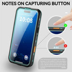 REDPEPPER Dot+ Series for iPhone Air Cellphone Case Compatible with MagSafe IP68 Waterproof Clear Back Phone Cover