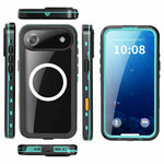 REDPEPPER Dot+ Series for iPhone Air Cellphone Case Compatible with MagSafe IP68 Waterproof Clear Back Phone Cover