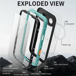 REDPEPPER Dot+ Series for iPhone Air Cellphone Case Compatible with MagSafe IP68 Waterproof Clear Back Phone Cover