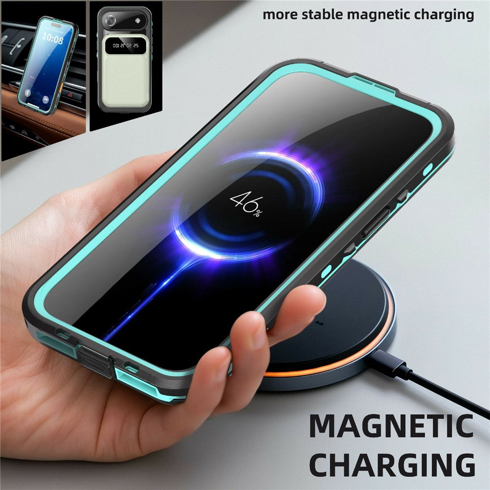REDPEPPER Dot+ Series for iPhone Air Cellphone Case Compatible with MagSafe IP68 Waterproof Clear Back Phone Cover