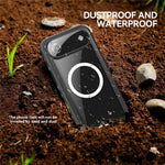 REDPEPPER Dot+ Series for iPhone Air Cellphone Case Compatible with MagSafe IP68 Waterproof Clear Back Phone Cover