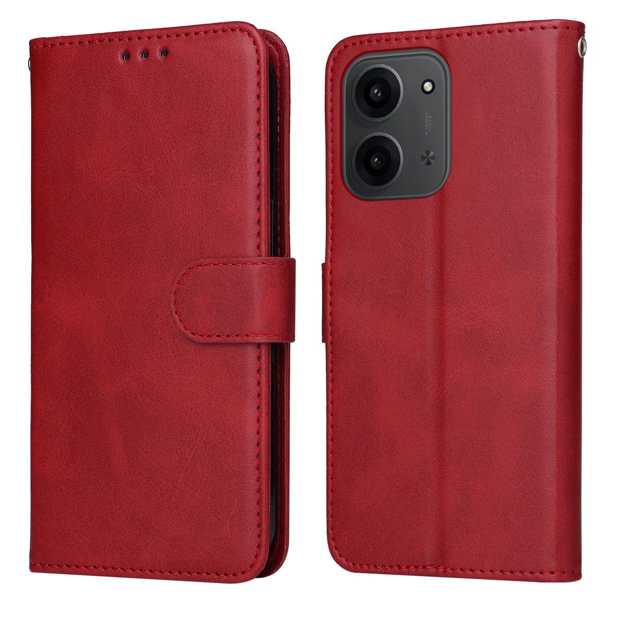 For Xiaomi Redmi 15C 5G (EU) (173mm) / 15C 4G (EU) (173mm) Case Wallet PU Leather Folio Flip Phone Cover