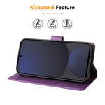 ENKAY HAT PRINCE til Samsung Galaxy A07 4G Wallet Case med rem RFID-blokerende læder stativ telefoncover