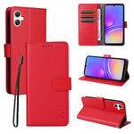 ENKAY HAT PRINCE til Samsung Galaxy A07 4G Wallet Case med rem RFID-blokerende læder stativ telefoncover