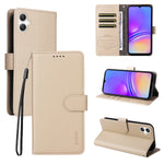ENKAY HAT PRINCE til Samsung Galaxy A07 4G Wallet Case med rem RFID-blokerende læder stativ telefoncover