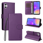 ENKAY HAT PRINCE til Samsung Galaxy A07 4G Wallet Case med rem RFID-blokerende læder stativ telefoncover