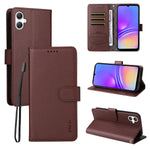 ENKAY HAT PRINCE til Samsung Galaxy A07 4G Wallet Case med rem RFID-blokerende læder stativ telefoncover