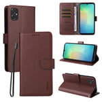 ENKAY HAT PRINCE For Samsung Galaxy A06 5G / Galaxy A06 4G Wallet Case with Strap RFID Blocking Leather Stand Phone Cover