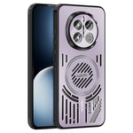 ABEEL For Honor Magic7 5G Magnetic Case Aluminium Alloy + PC + TPU Hollow Heat Dissipation Phone Cover