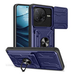 For Xiaomi Poco F7 Pro 5G  /  Redmi K80 5G Case PC + TPU Kickstand Phone Back Cover with Camera Slider