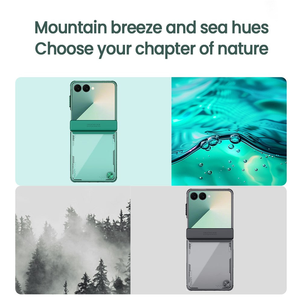NILLKIN Iceblade For Samsung Galaxy Z Flip7 5G Case PC + TPU Phone Cover