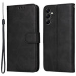 Samsung Galaxy A14 5G / A14 4G mobilcover i PU-læder med kalveskindstekstur, magnetisk lukning, pung-etui med håndledsrem