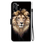 OnePlus Nord CE5 5G / Ace 5 Racing 5G-cover med mønsterprint i læder, flipdesign, tegnebogsfunktion og snor