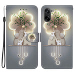 OnePlus Nord CE5 5G / Ace 5 Racing 5G-cover med mønsterprint i læder, flipdesign, tegnebogsfunktion og snor