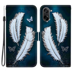 OnePlus Nord CE5 5G / Ace 5 Racing 5G-cover med mønsterprint i læder, flipdesign, tegnebogsfunktion og snor