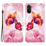OnePlus Nord CE5 5G / Ace 5 Racing 5G-cover med mønsterprint i læder, flipdesign, tegnebogsfunktion og snor