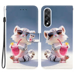 For OnePlus Nord 5 5G / Ace 5 Ultra 5G Case Pattern Printing Leather Flip Wallet Phone Cover with Lanyard
