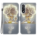 For OnePlus Nord 5 5G / Ace 5 Ultra 5G Case Pattern Printing Leather Flip Wallet Phone Cover with Lanyard