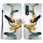 For OnePlus Nord 5 5G / Ace 5 Ultra 5G Case Pattern Printing Leather Flip Wallet Phone Cover with Lanyard