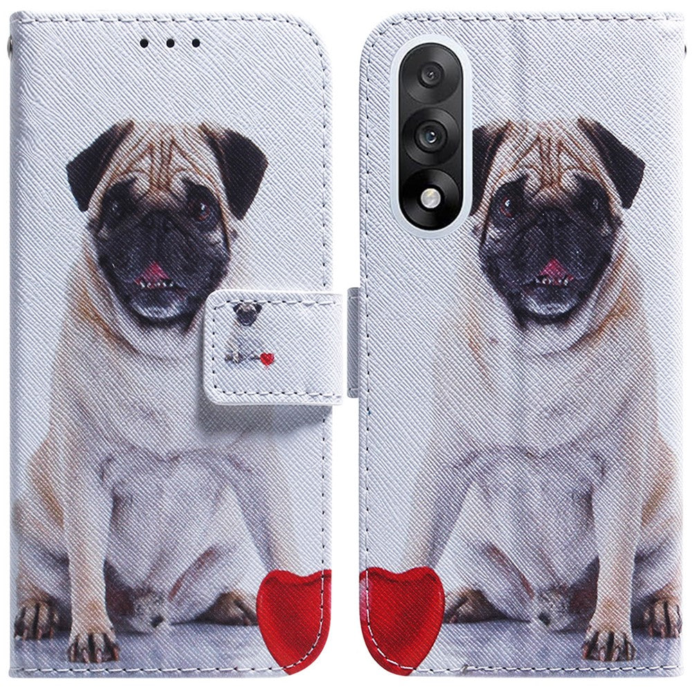 OnePlus Nord 5 5G / Ace 5 Ultra 5G Plånboksfodral Mönstertryck Lädermobilfodral
