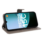 For Xiaomi Redmi 15C 4G (Global) (171mm) / Poco C85 4G (171mm) Leather Wallet Case Cat Bee Pattern Phone Cover Stand