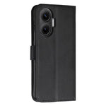 For Xiaomi Poco F7 5G  /  Redmi Turbo 4 Pro 5G Leather Phone Case Foldable Stand Wallet Flip Cover with Strap