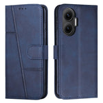 For Xiaomi Poco F7 5G  /  Redmi Turbo 4 Pro 5G Leather Phone Case Foldable Stand Wallet Flip Cover with Strap