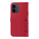 For Xiaomi Redmi 15C 4G (Global) (171mm) / Poco C85 4G (171mm) Leather Wallet Case with Strap Dandelion Imprint Phone Stand Cover