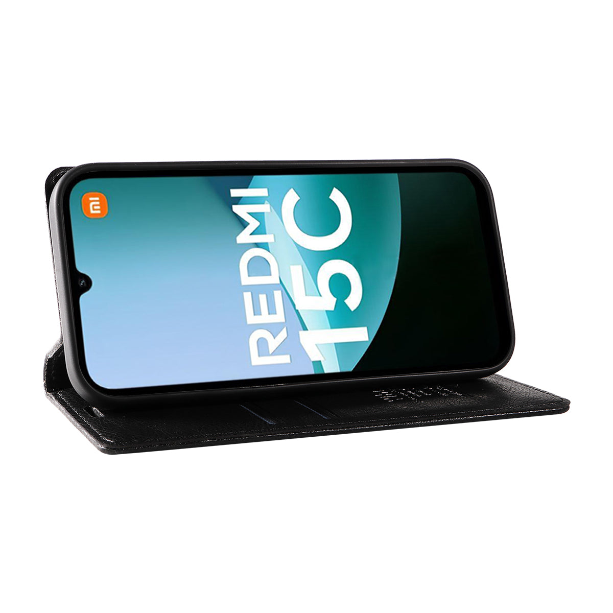 YIKATU För Xiaomi Redmi 15C 4G (Global) (171mm) / Poco C85 4G (171mm) Plånboksfodral YK-006 Lädermobilfodral Litchitextur