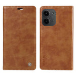 YIKATU För Xiaomi Redmi 15C 4G (Global) (171mm) / Poco C85 4G (171mm) Plånboksfodral YK-006 Lädermobilfodral Litchitextur