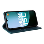 YIKATU För Xiaomi Redmi 15C 4G (Global) (171mm) / Poco C85 4G (171mm) mobilskal Magnetisk Stängning PU Läder Mobilskal
