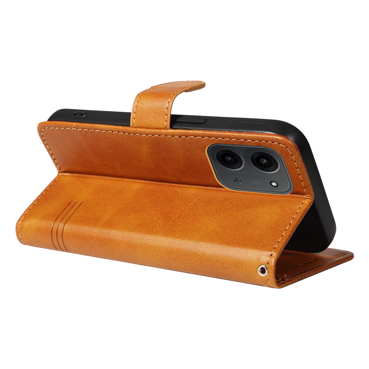 For Xiaomi Redmi 15C 4G (Global) (171mm) / Poco C85 4G (171mm) Wallet Case T-Shape Lines Leather Phone Cover Stand