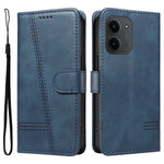 For Xiaomi Redmi 15C 4G (Global) (171mm) / Poco C85 4G (171mm) Wallet Case T-Shape Lines Leather Phone Cover Stand