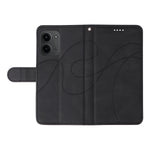 Xiaomi Redmi 15C 5G (EU) (173 mm) / 15C 4G (EU) (173 mm) Plånboksfodral Lädermobilfodral Stativ med böjd linjedesign