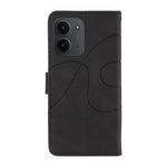 Xiaomi Redmi 15C 5G (EU) (173 mm) / 15C 4G (EU) (173 mm) Plånboksfodral Lädermobilfodral Stativ med böjd linjedesign
