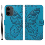 For Xiaomi Redmi 15C 4G (Global) (171mm) / Poco C85 4G (171mm) Case Butterfly Pattern PU Leather Folio Flip Phone Cover