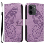 For Xiaomi Redmi 15C 4G (Global) (171mm) / Poco C85 4G (171mm) Case Butterfly Pattern PU Leather Folio Flip Phone Cover