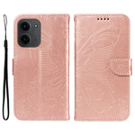 For Xiaomi Redmi 15C 4G (Global) (171mm) / Poco C85 4G (171mm) Case Butterfly Pattern PU Leather Folio Flip Phone Cover