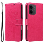 For Xiaomi Redmi 15C 5G (EU) (173mm) / 15C 4G (EU) (173mm) Phone Case with Stand Cat Tree Pattern Leather Wallet Mobile Cover
