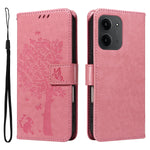 For Xiaomi Redmi 15C 5G (EU) (173mm) / 15C 4G (EU) (173mm) Phone Case with Stand Cat Tree Pattern Leather Wallet Mobile Cover