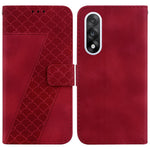 OnePlus Nord 5 5G / Ace 5 Ultra 5G Stativfodral 7-format mönster Läderfodral med rem