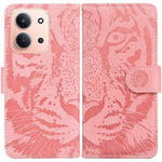 Xiaomi Redmi 15C 5G (EU) (173 mm) / 15C 4G (EU) (173 mm) etui med tigerpræg og læderpung