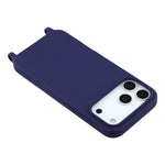 For iPhone 17 Pro Case TPU Soft Shockproof Phone Cover with Adjustable Lanyard