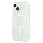 For iPhone 13 mini  /  12 mini Case Compatible with MagSafe TPU + Acrylic Clear Phone Cover