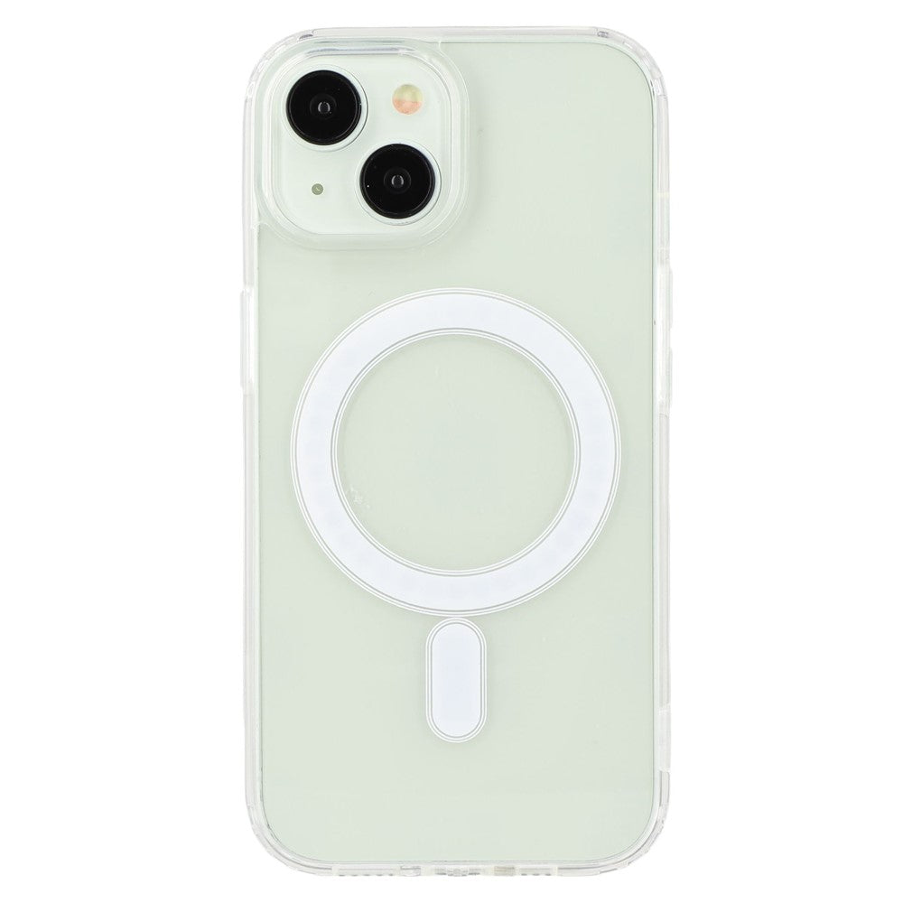 For iPhone 13 mini  /  12 mini Case Compatible with MagSafe TPU + Acrylic Clear Phone Cover