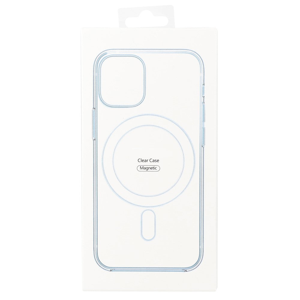 For iPhone 13 mini  /  12 mini Case Compatible with MagSafe TPU + Acrylic Clear Phone Cover
