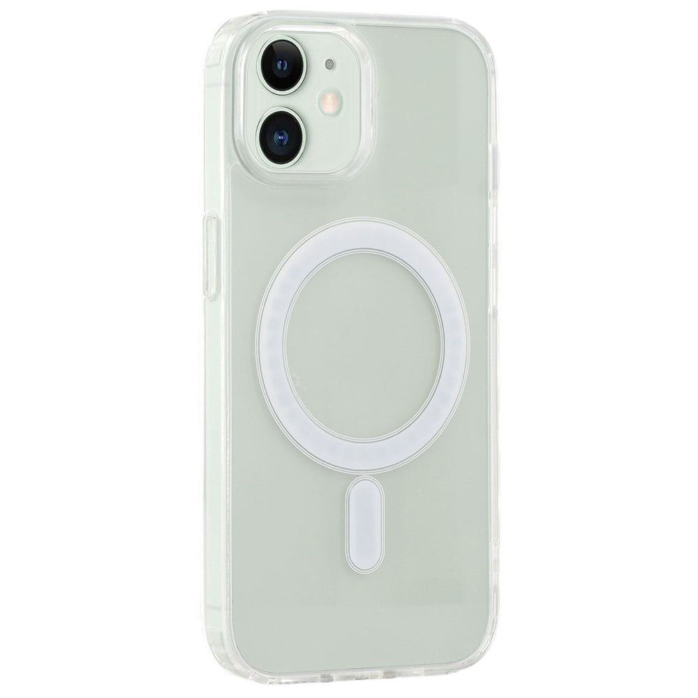 Til iPhone 11 cover, der er kompatibelt med MagSafe TPU + Akryl Gennemsigtigt Telefoncover