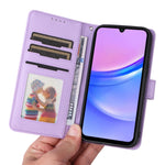 BETOPNICE För Samsung Galaxy A18 5G / A18 4G / A17 5G / A17 4G Magnetiskt Skal Avtagbart PU-lädermobilskal med Rem
