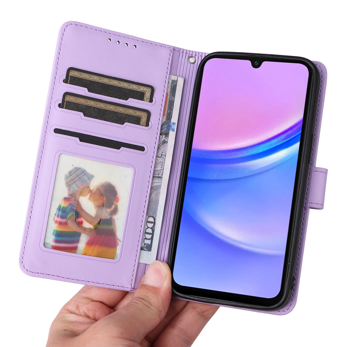 BETOPNICE För Samsung Galaxy A18 5G / A18 4G / A17 5G / A17 4G Magnetiskt Skal Avtagbart PU-lädermobilskal med Rem