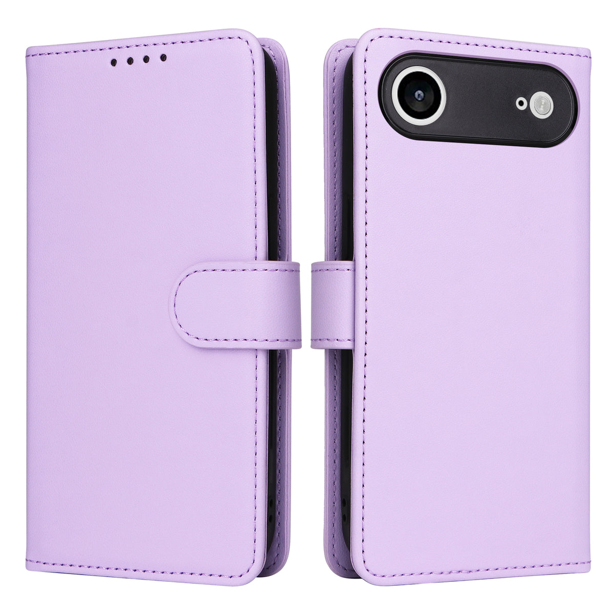 BETOPNICE For iPhone Air Magnetic Case  Detachable PU Leather Phone Cover with Strap